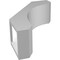 Ekena Millwork 4-in. W x 10-in. D x 14-in. H Legacy Architectural Grade PVC Knee Brace BRCP04X10X14LEC - alternate 6